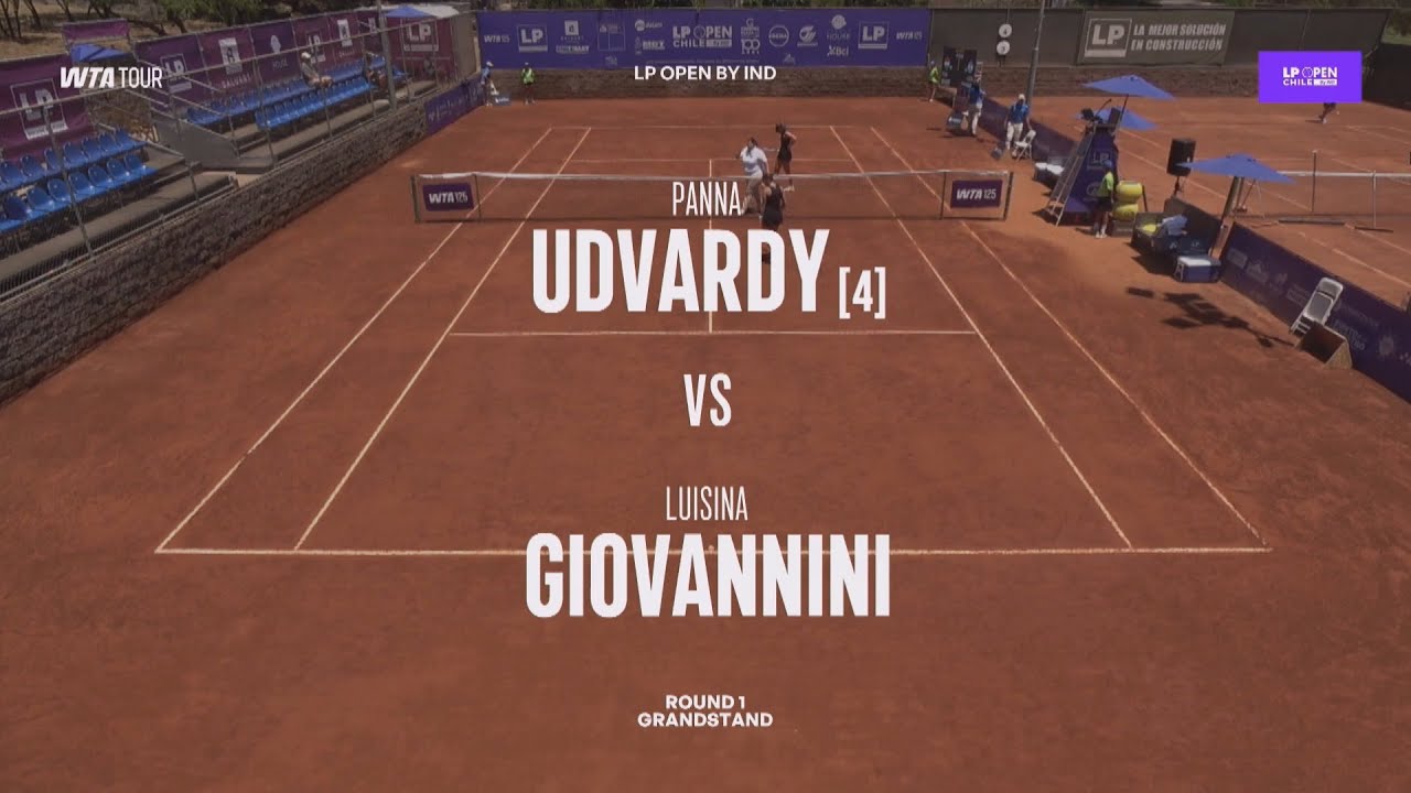 (4) Panna Udvardy (HUN) vs  (WC) Luisina Giovannini (ARG) - Game, Set, Match
