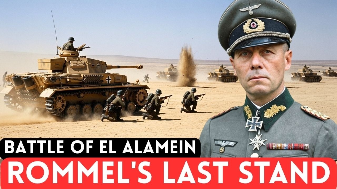 Fall Asleep To | Complete History of Rommel's Last Stand at El Alamein |WW2 Relaxing War Documentary
