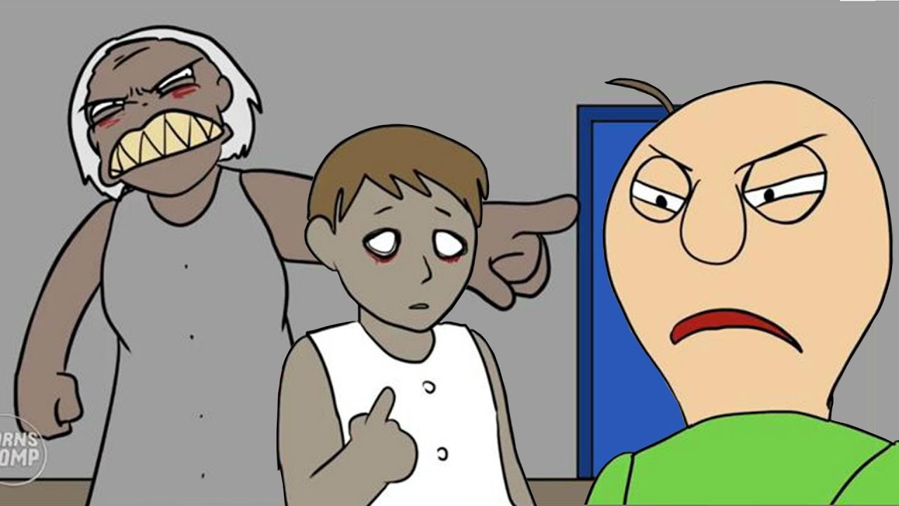 BALDI BASICS VS BABY GRANNY VS GRANNY THE HORROR GAME ANIMATION