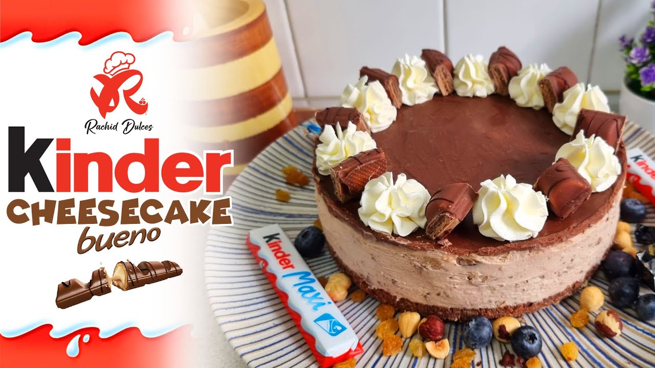 CHEESECAKE DE KINDER BUENO (4K)