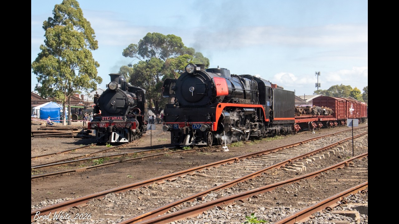 Steamrail Open Day at Newport Workshops- 7/3/26