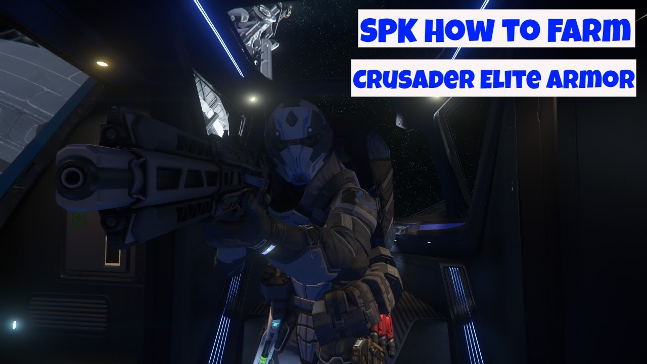 How To Farm SPK and Crusader Elite Armor | Risky Solo | Crusader Max Rep | Star Citizen 3.19