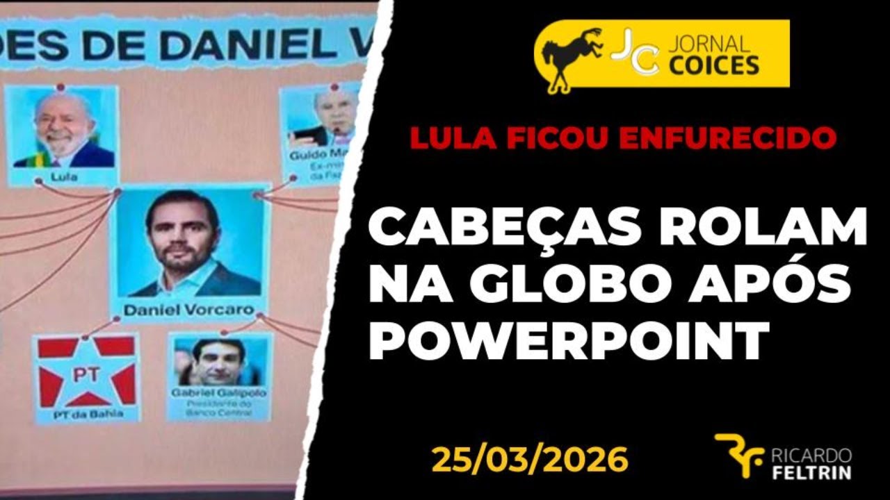 JC - POWERPOINT COM LULA CAUSA DEMISS&Otilde;ES NA GLOBO