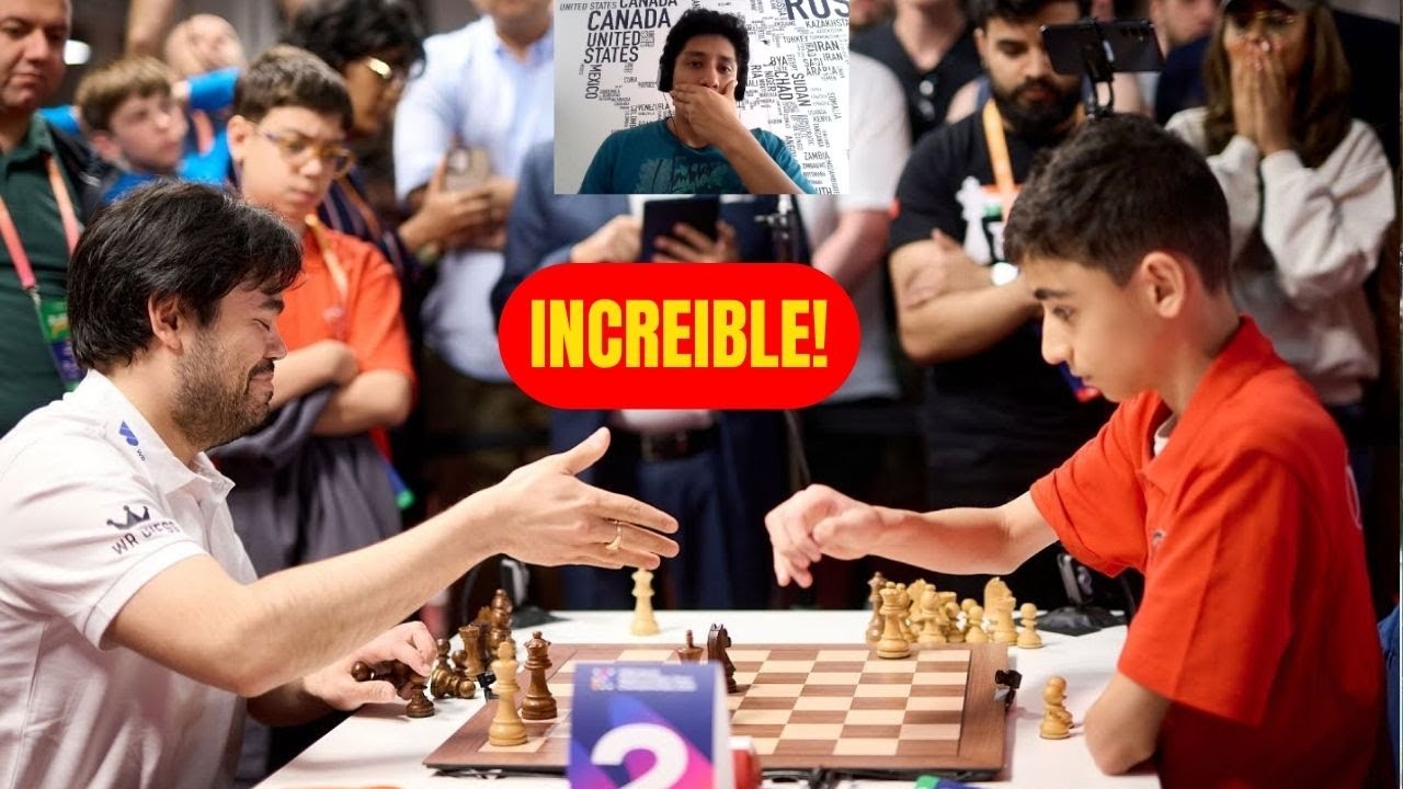 ¡INCREÍBLE! NIÑO DE 13 AÑOS DERROTA A HIKARU NAKAMURA | MUNDIAL BLITZ 2025