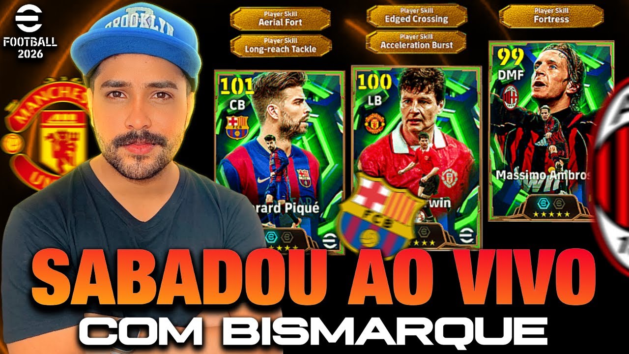 🔥⚽ SABADOU AO VIVO COM BISMARQUE | EFOOTBALL 2026