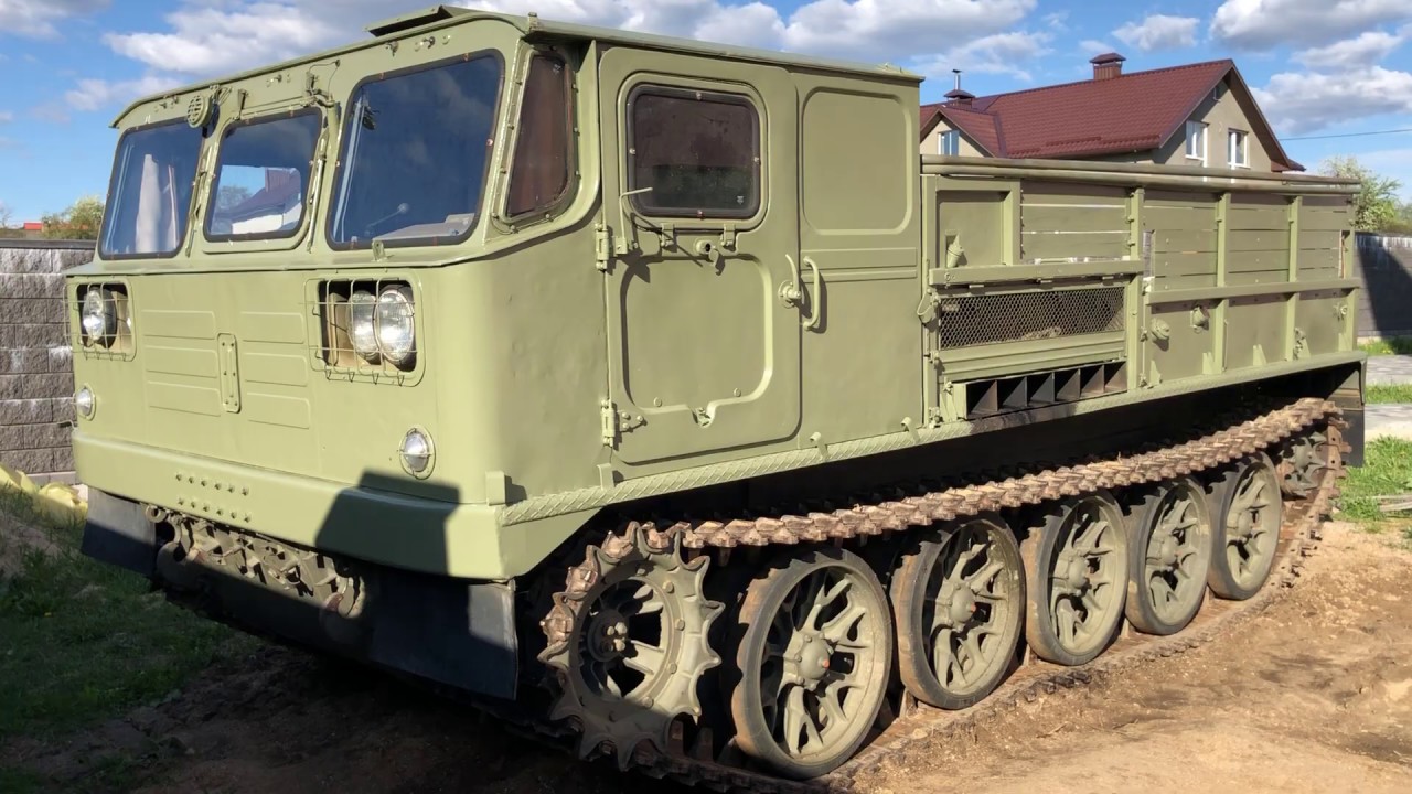 АТС-59Г как завести (часть 1)