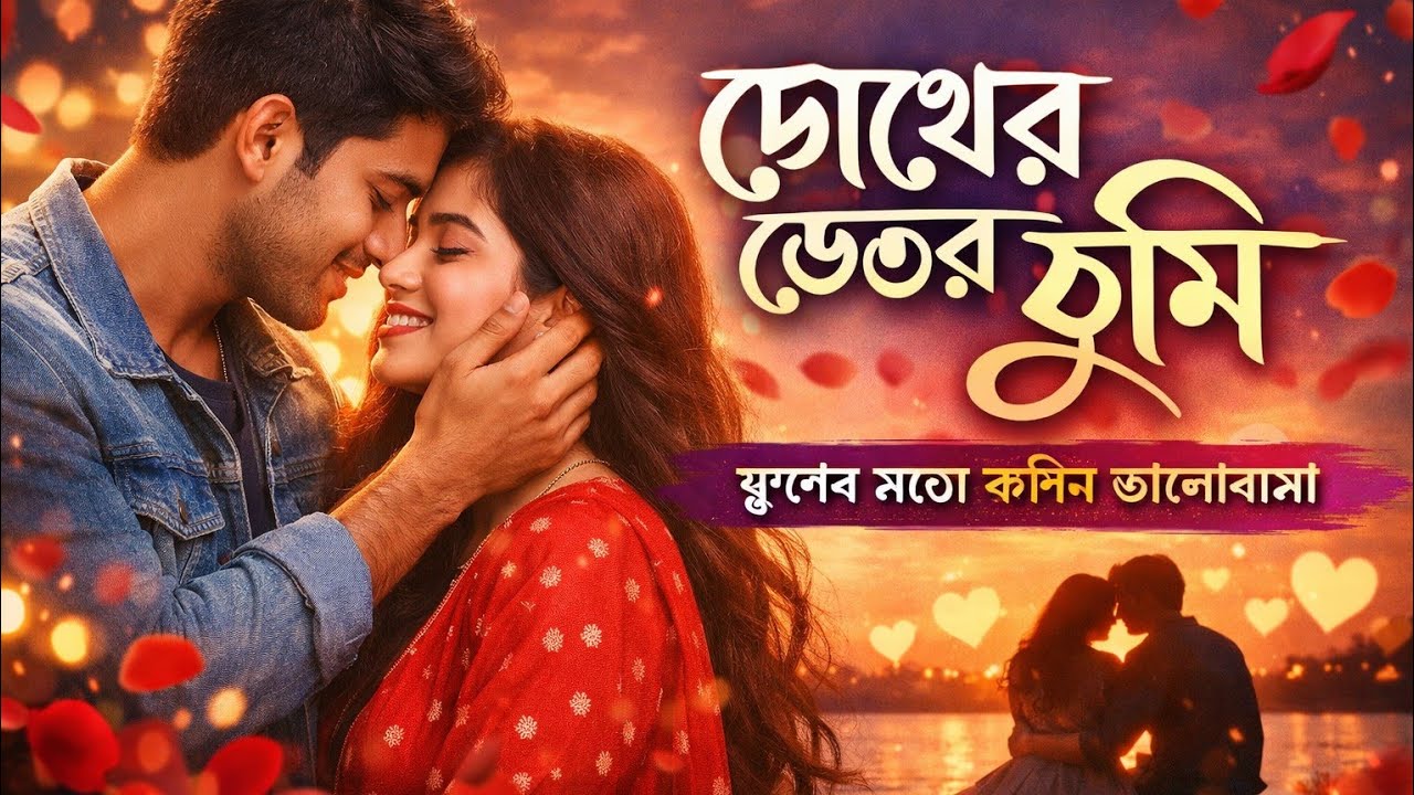 চোখের ভেতর তুমি | Evergreen Bengali Romantic Song 2026 | New Bangla