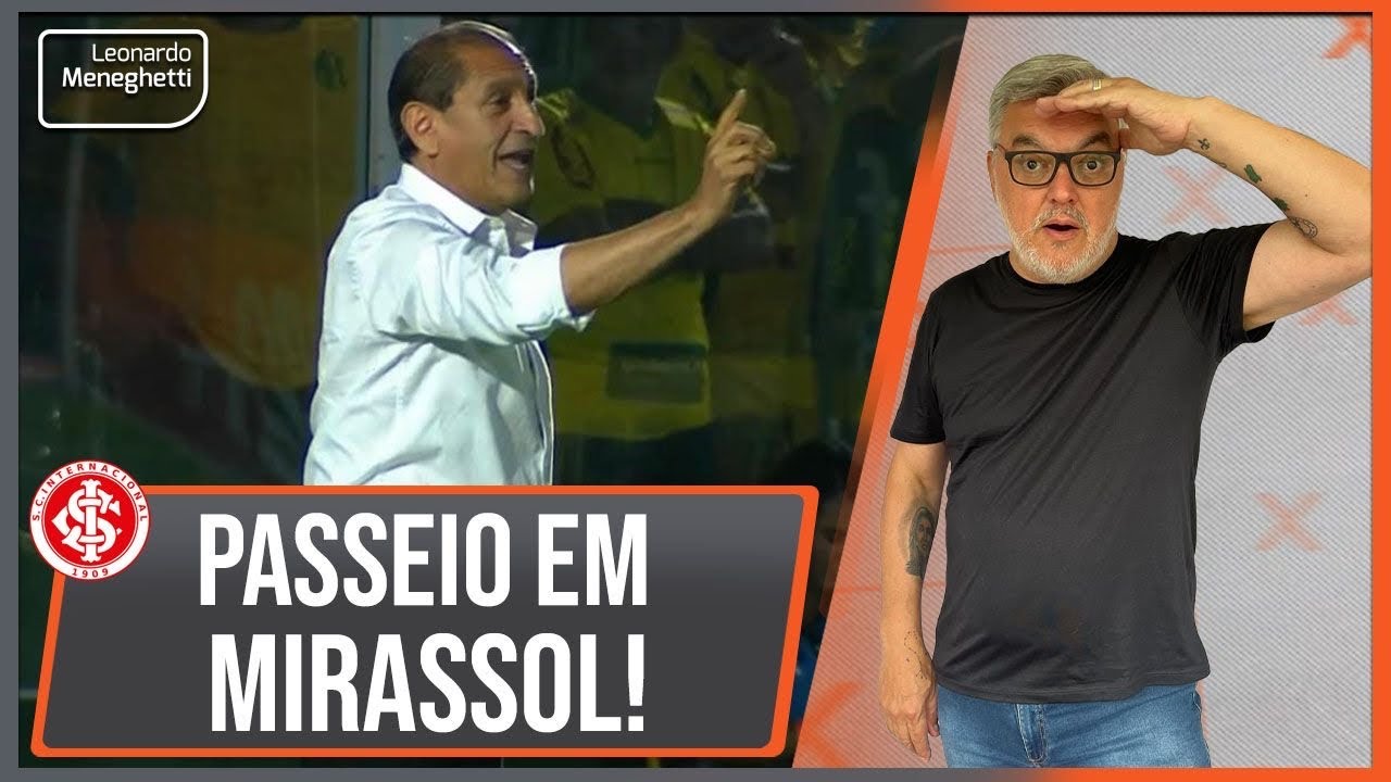 Inter, frouxo, leva 3 x 1 do Mirassol e volta a preocupar no Brasileiro!