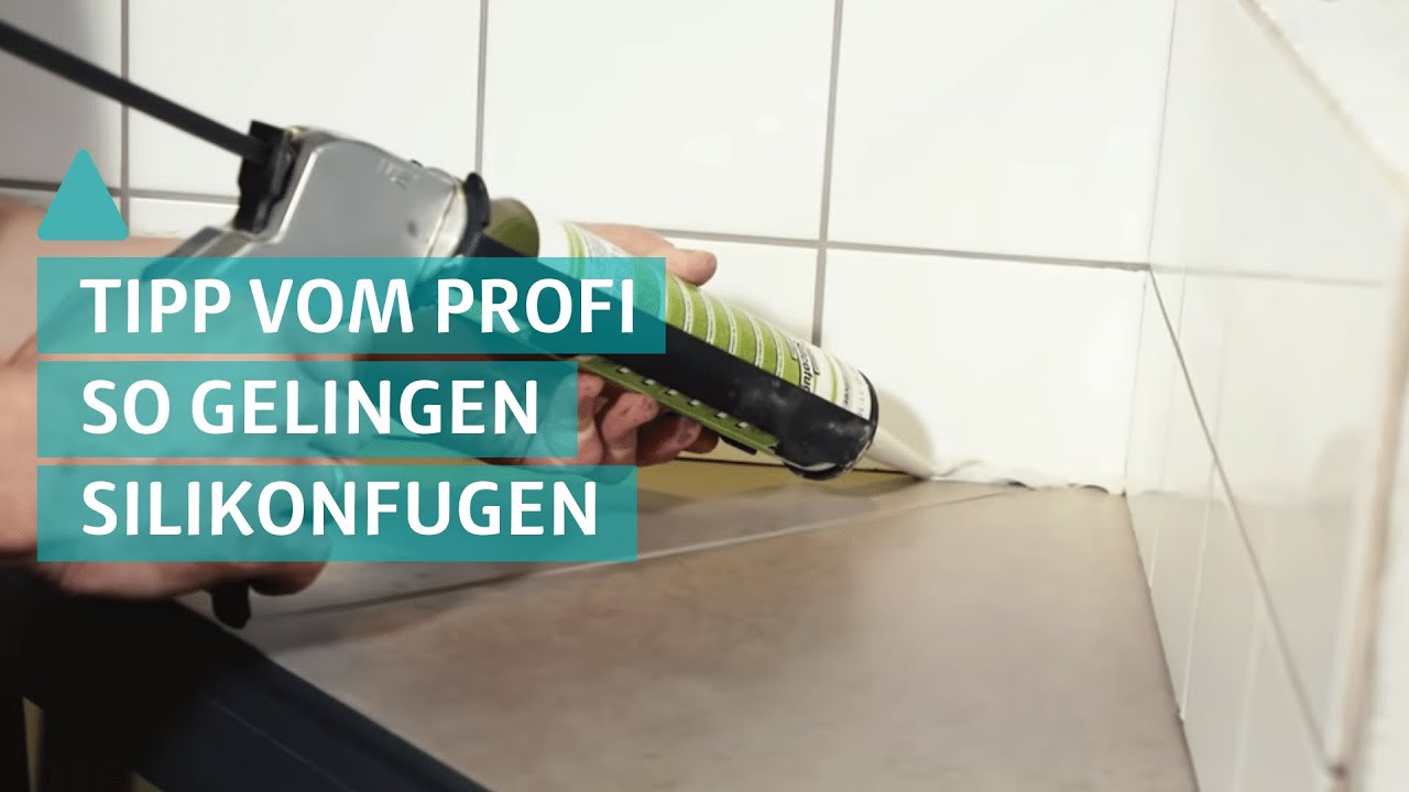 BAUEN & WOHNEN: so gelingen Silikonfugen perfekt - HandwerkHeld