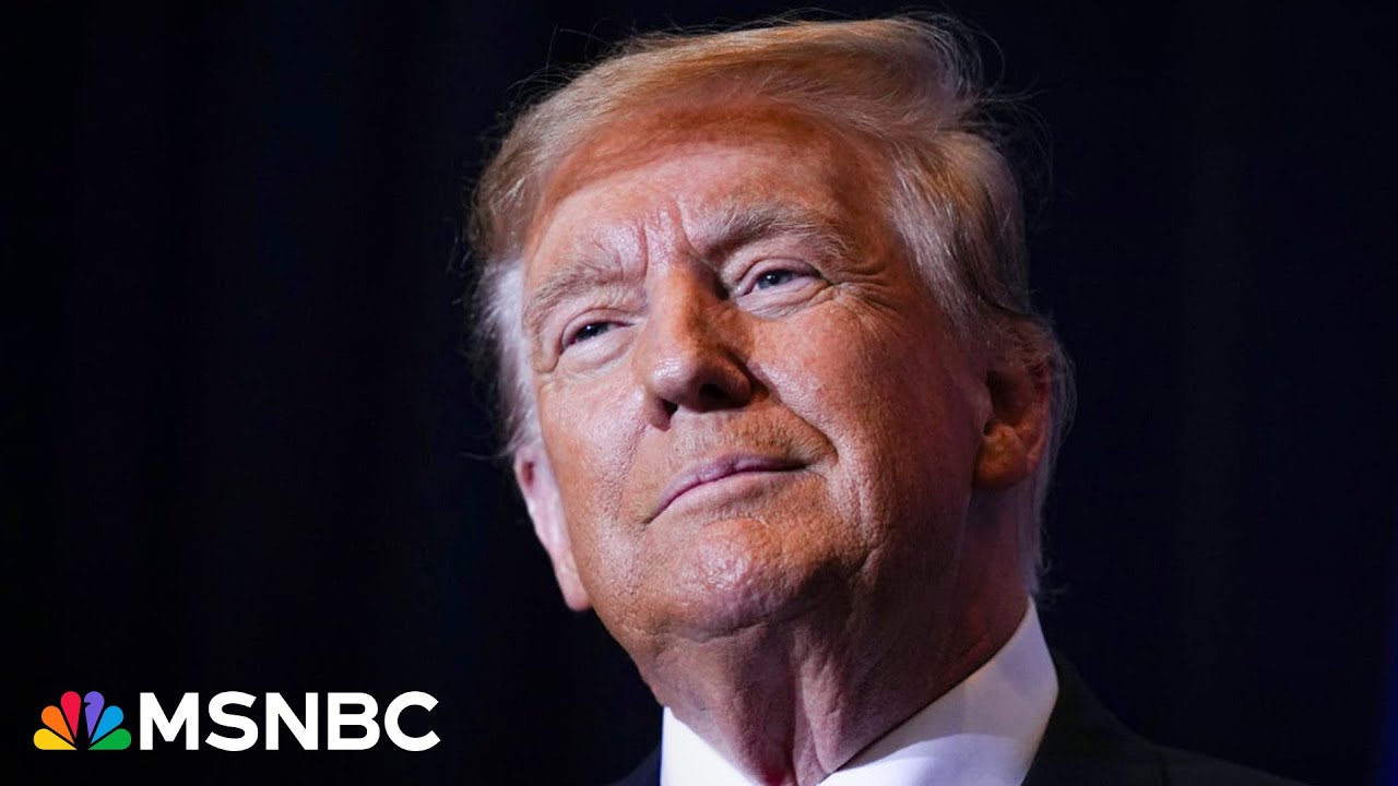 Trump walking around with ‘Bribe Me’ sign on his neck, says Hayes