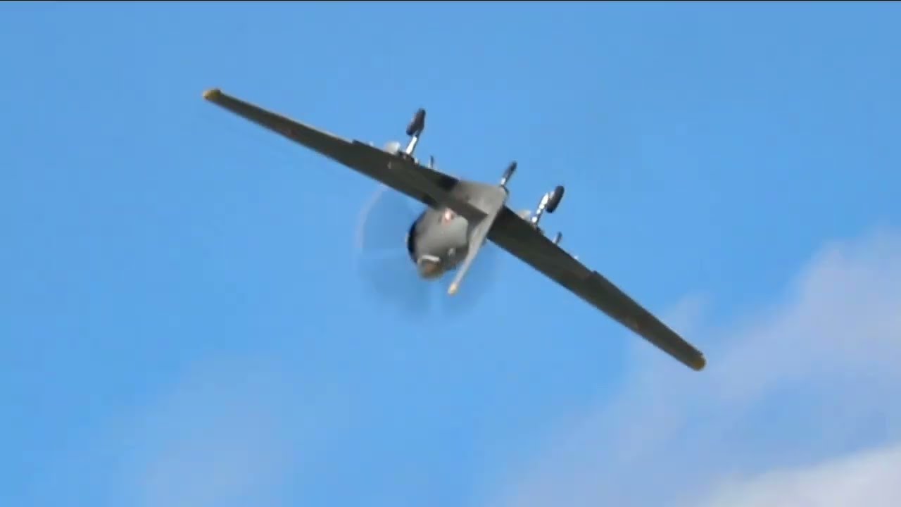 Douglas Skyraider at Air Legend Airshow 2024