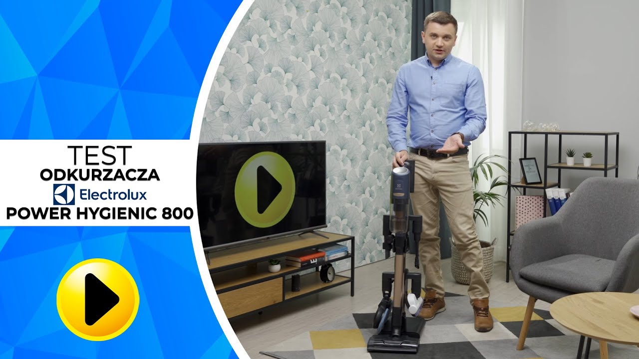 Test odkurzacza Electrolux Power Hygienic 800