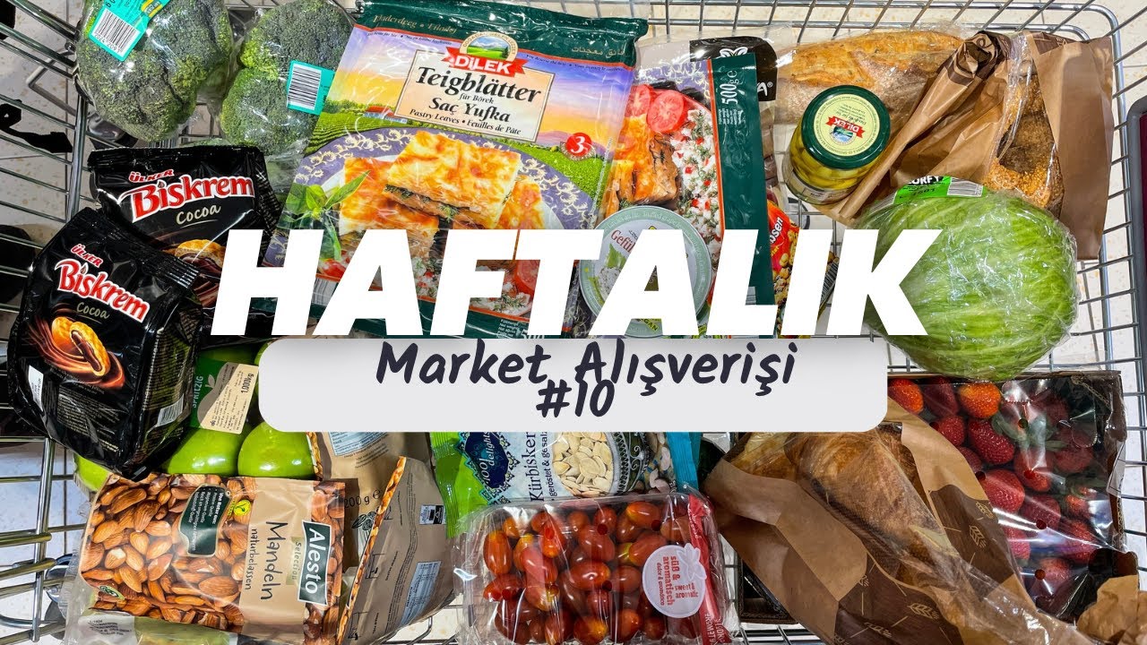 Almanya'da bu hafta marketten neler aldık? #10 | Lidl'da Türk Haftası