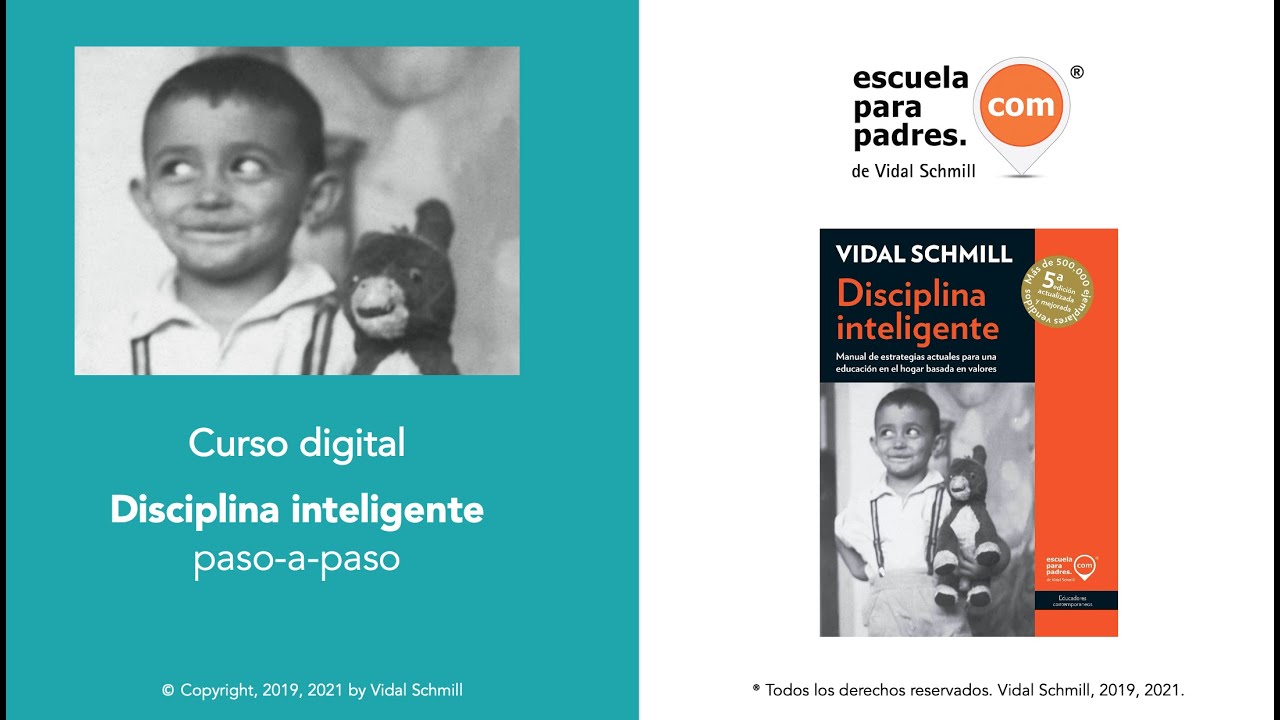 Presentación del curso digital Disciplina Inteligente paso a paso de Vidal Schmill