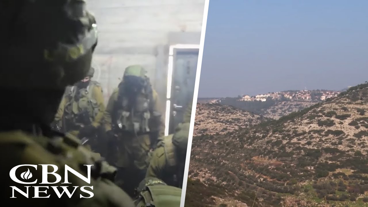 From Biblical Mt. Ebal in Samaria, Israel Monitors Security Threats to the East