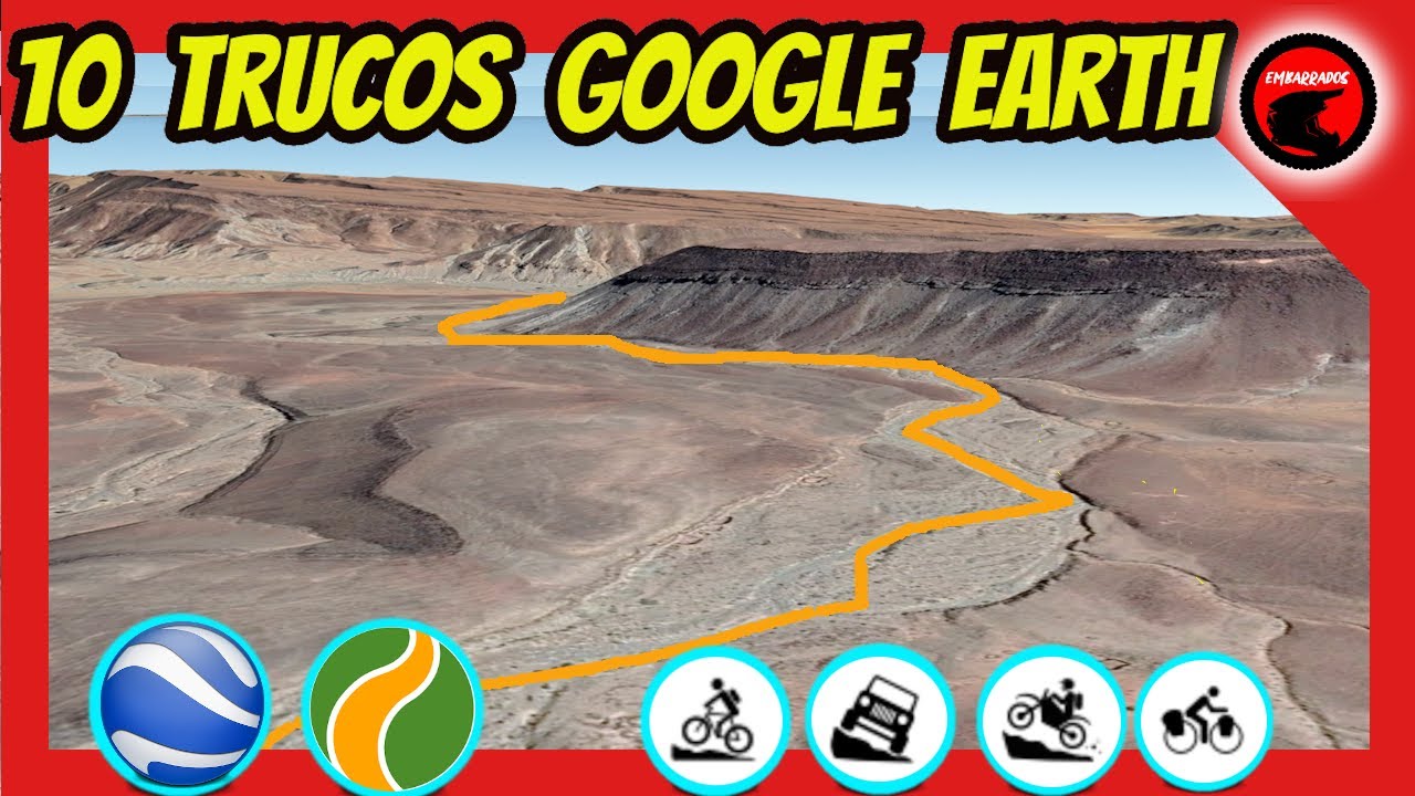 10 trucos Google Earth para crear ruta / track offroad |  WMS, mapas, GPS, wikiloc, MTB