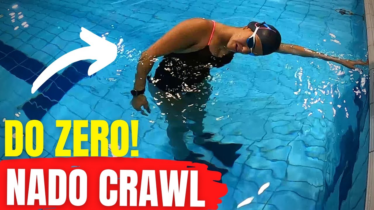 NATAÇÃO PARA INICIANTES (NADO CRAWL) | AULA COMPLETA LIBERADA