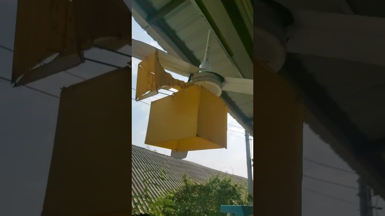 thunderbolt siren 1000t on a ceiling fan (fanbolt) test