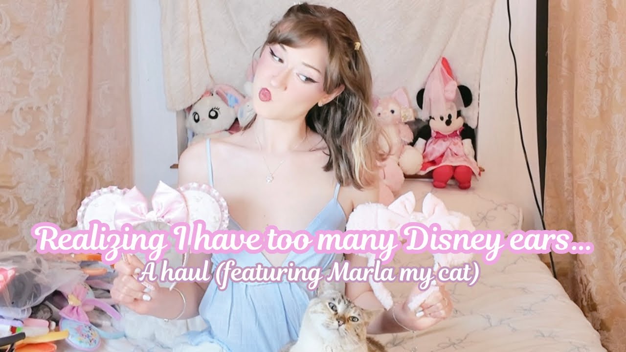 realizing I have too many disney ears (a haul)!! 