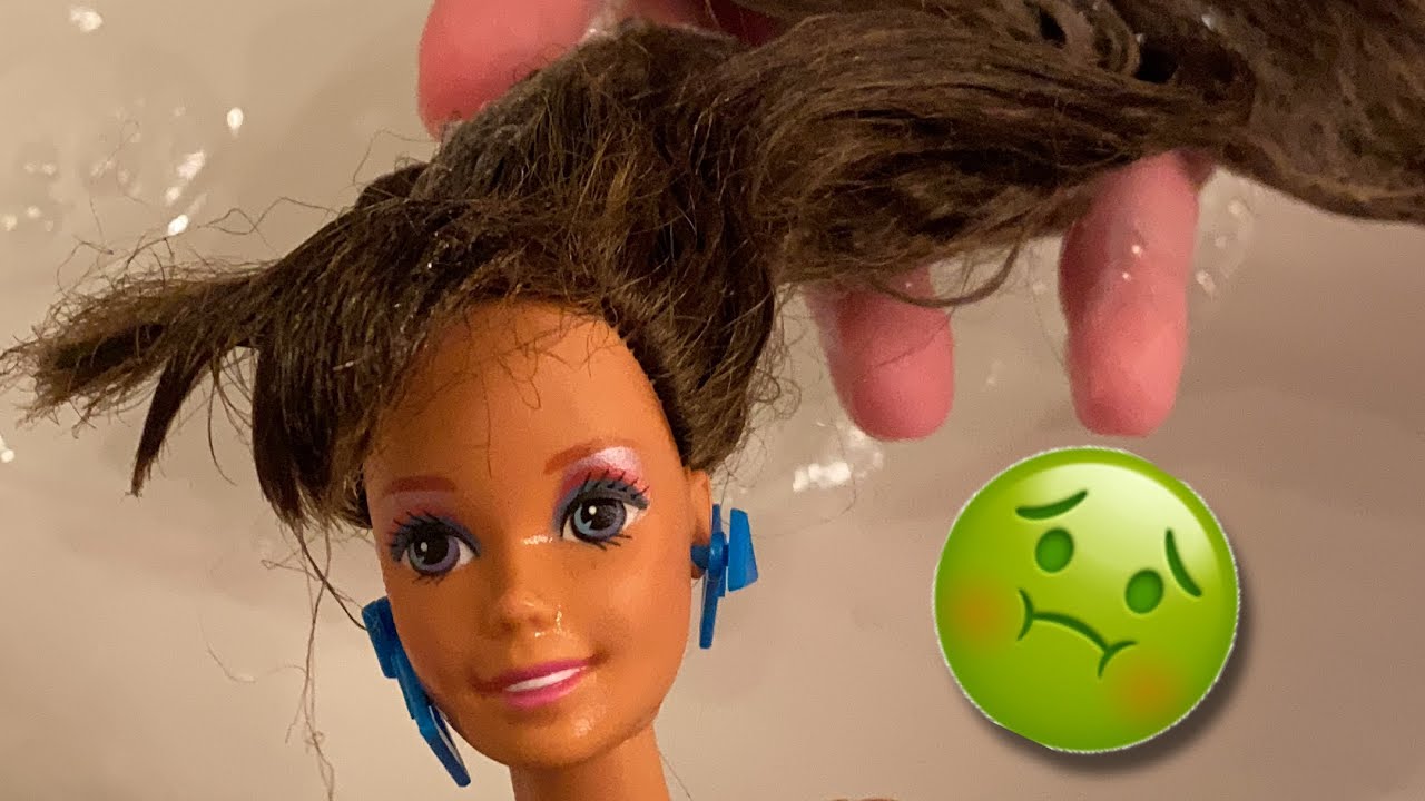 Restoring totally hair Barbie #shorts