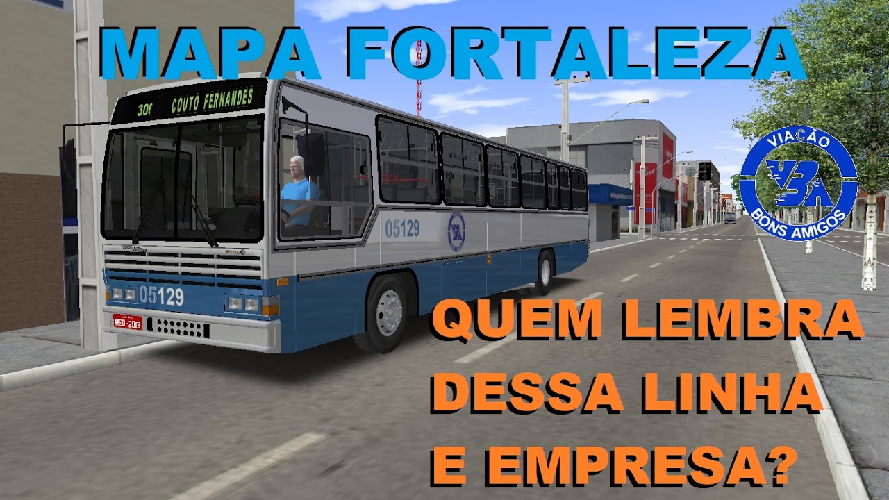 (OMSI 2) Linha curtinha e pouco conhecida. Quem lembra? (Mapa Fortaleza 0.95)