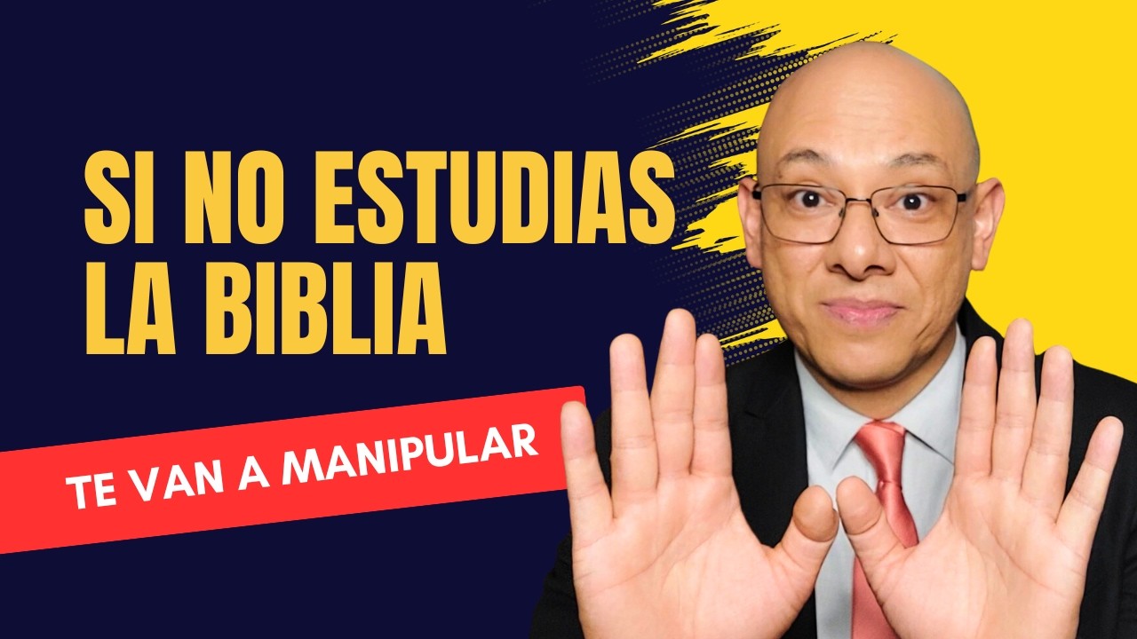 Si no estudias la biblia, te van a manipular - Andry Carías - Iglesia Bíblica de Guatemala