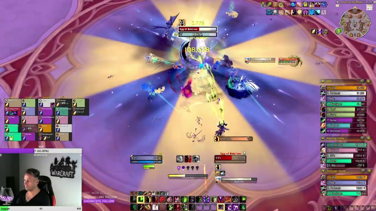 Belo'ren, Child of Al'ar (Heroic) | March on Quel'Danas | Midnight BETA Raid Test | Warlock PoV