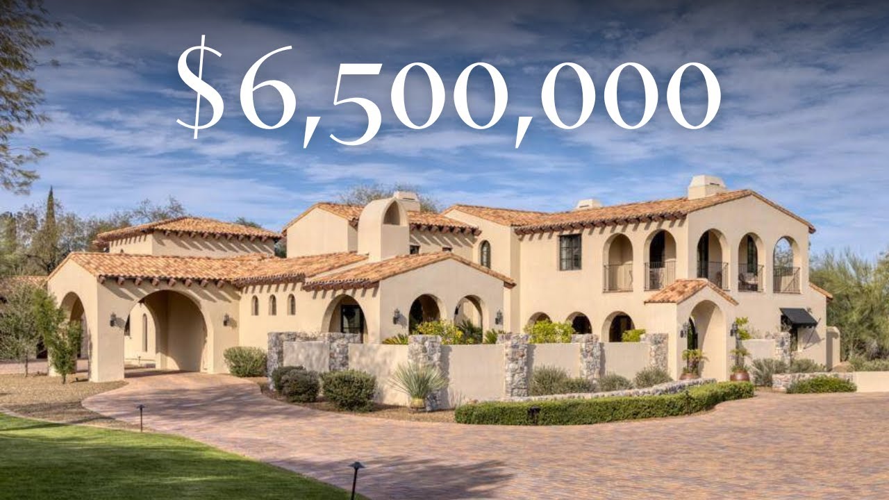 Stunning $6,500,000 Spanish Estate with Panoramic Views