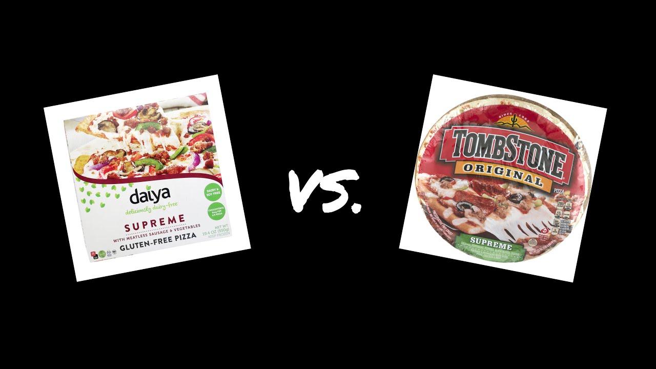 Vegan Gluten Free Pizza VS. Tombstone, Which One Will Win?? -HAPPY NEW MOON!! 🌝