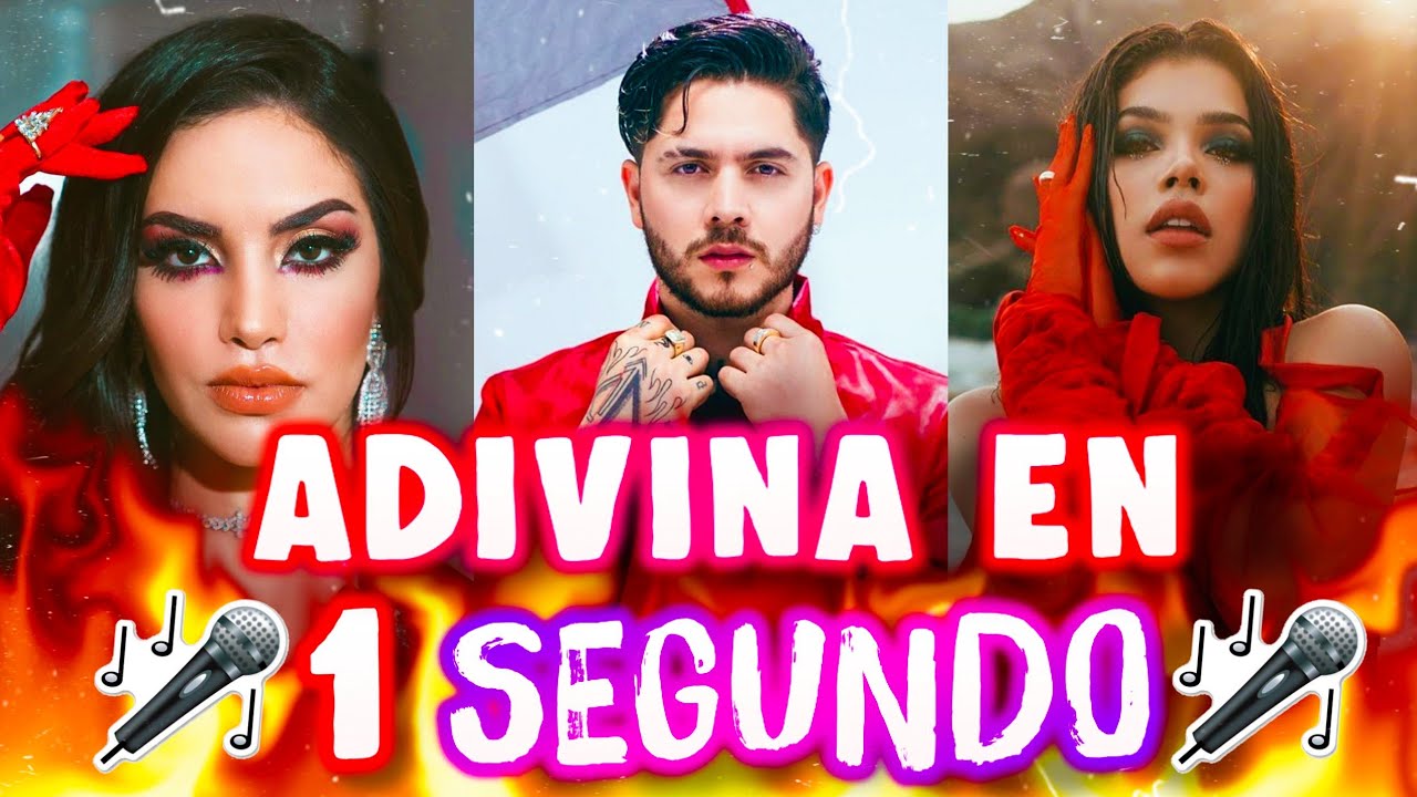 🔢ADIVINA LA CANCIÓN EN 1 SEGUNDO🔢 VERSIÓN: ROAST YOURSELF/CANCIONES  DE YOUTUBERS🔥