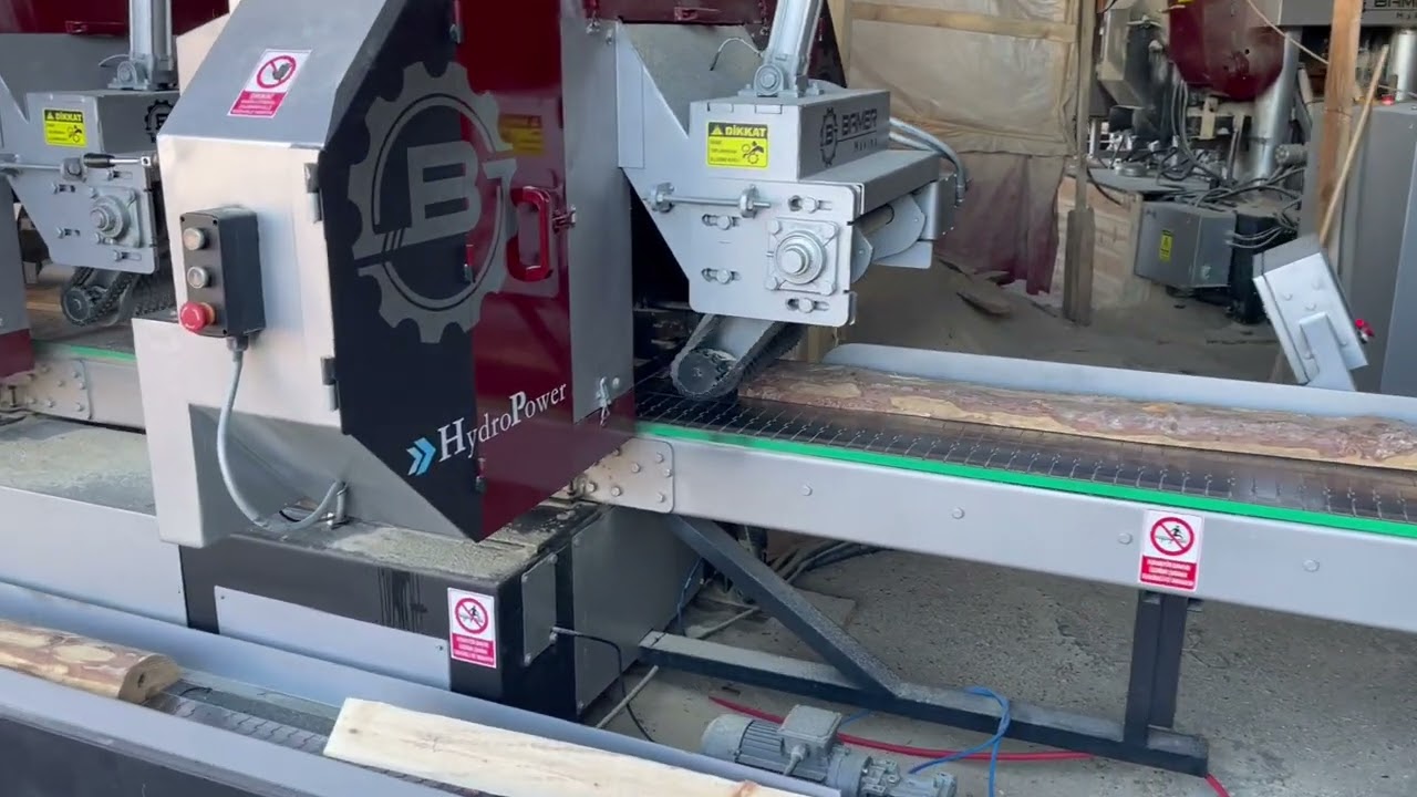 2'Li Hidrolik Kapak Yarma Makinası