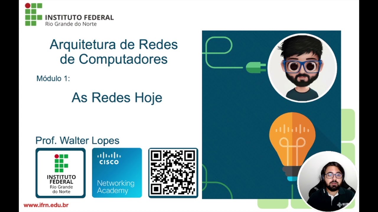 CCNA1 Módulo 1  - As Redes hoje - Arquitetura de Redes de Computadores