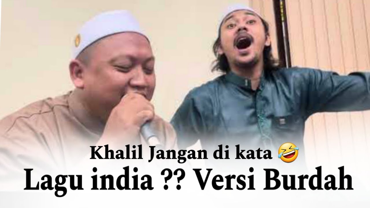 Burdah Versi Lagu India - Hanya Vokal Nurul Musthofa !! Kereen !!