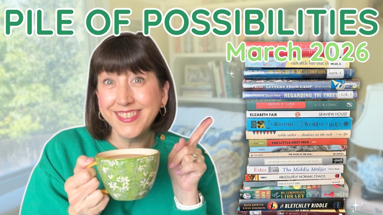 March Pile of Possibilities 🌈📚 Middle Grade, Mysteries, & More!