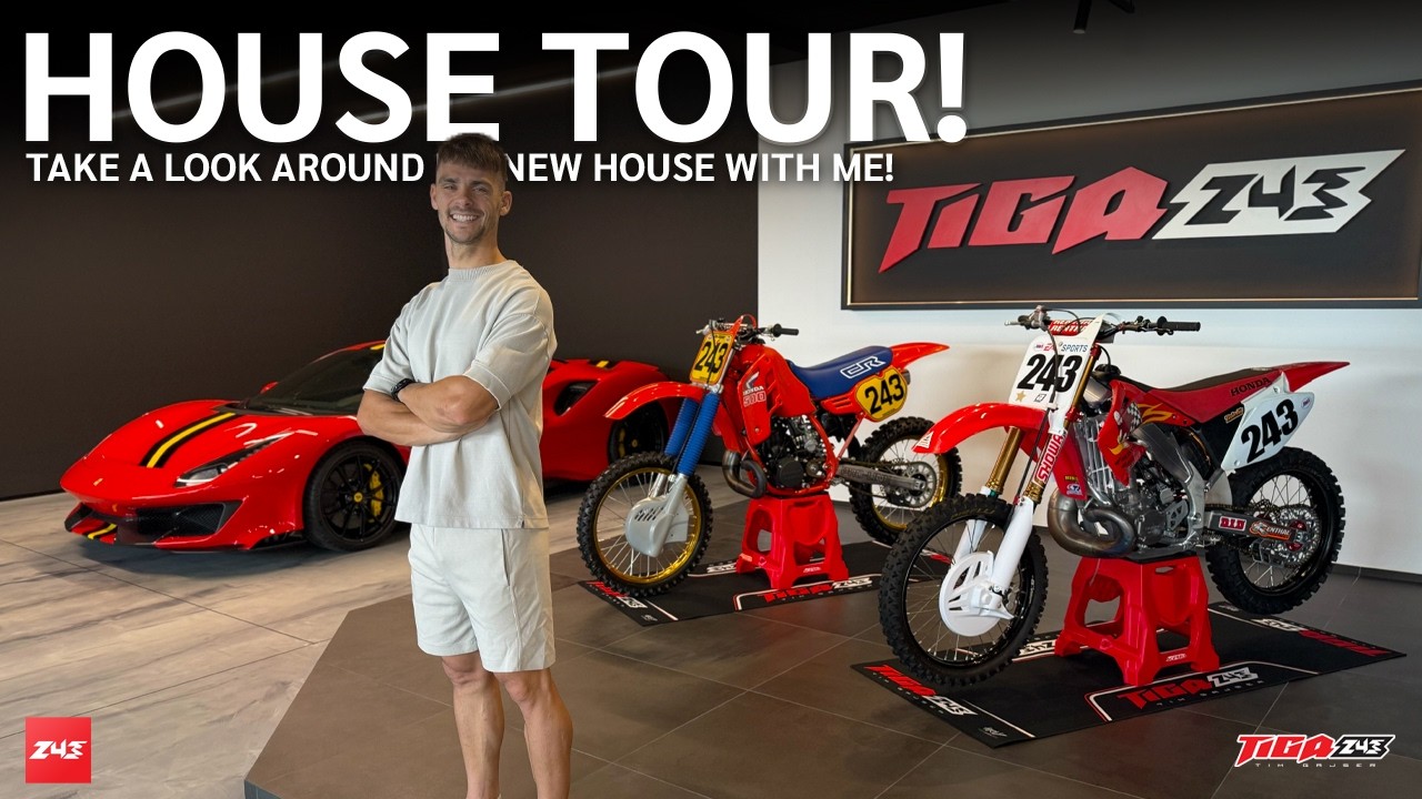 Tim Gajser - DREAM HOUSE TOUR 2025 + CAR COLLECTION! | 2025 MXGP