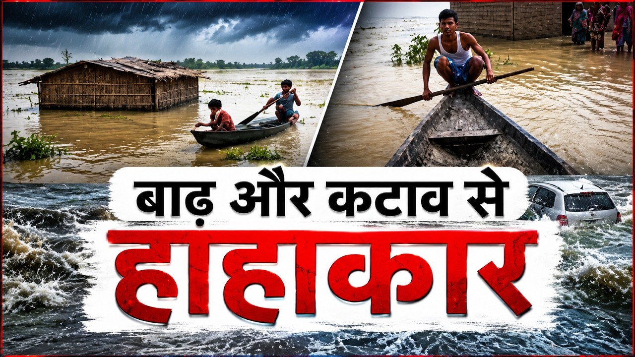 Bihar Flood Alert Update: बिहार में बाढ़ और कटाव से हाहाकार !