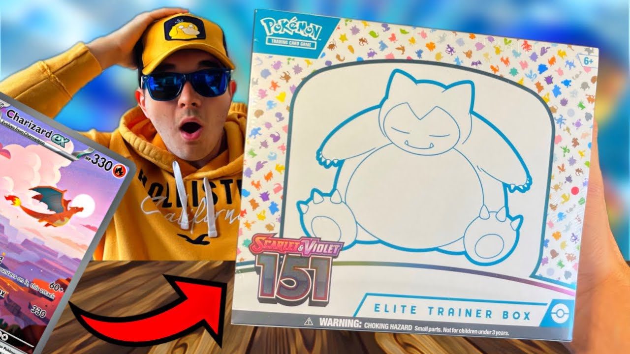 Pokemon 151 Elite Trainer Box - Otwieram najnowsze Karty Pokemon