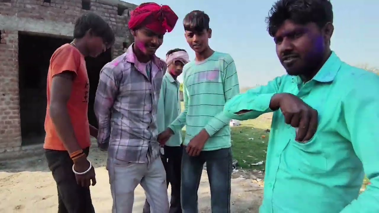 The holi Crazy,     -      Up Studio Team