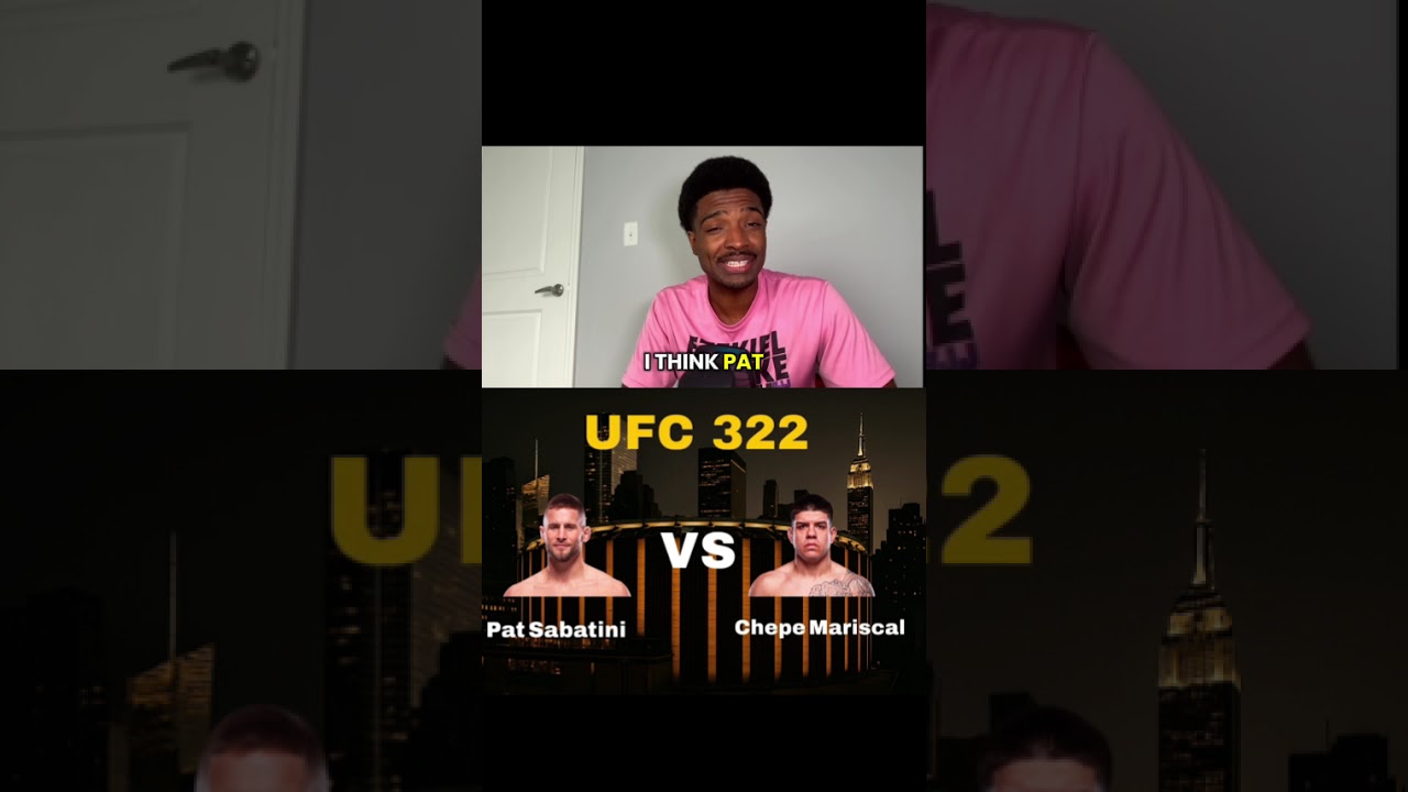 UFC322: Pat Sabatini vs. Chepe Mariscal 