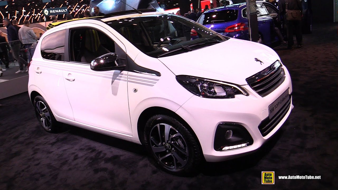 2019 Peugeot 108 Top Collection - Exterior and Interior Walkaround - 2018 Paris Motor Show