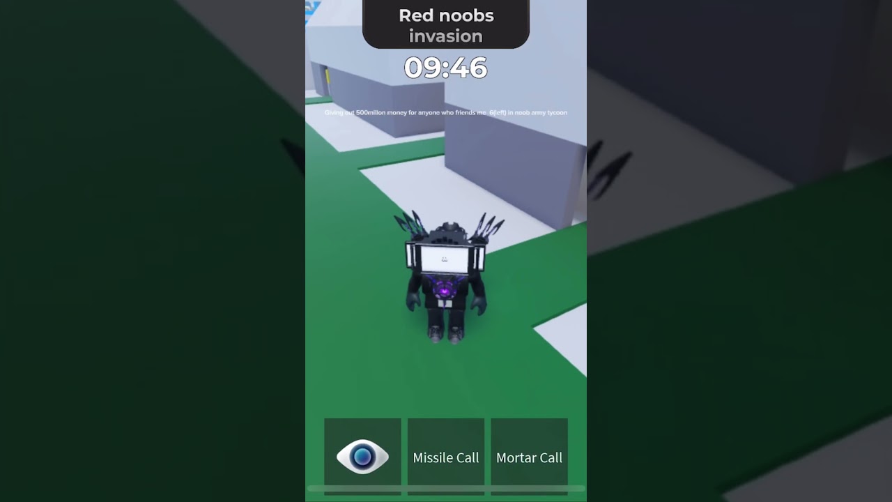 Giving out 500m money in noob army tycoon must friend me though (6 left)