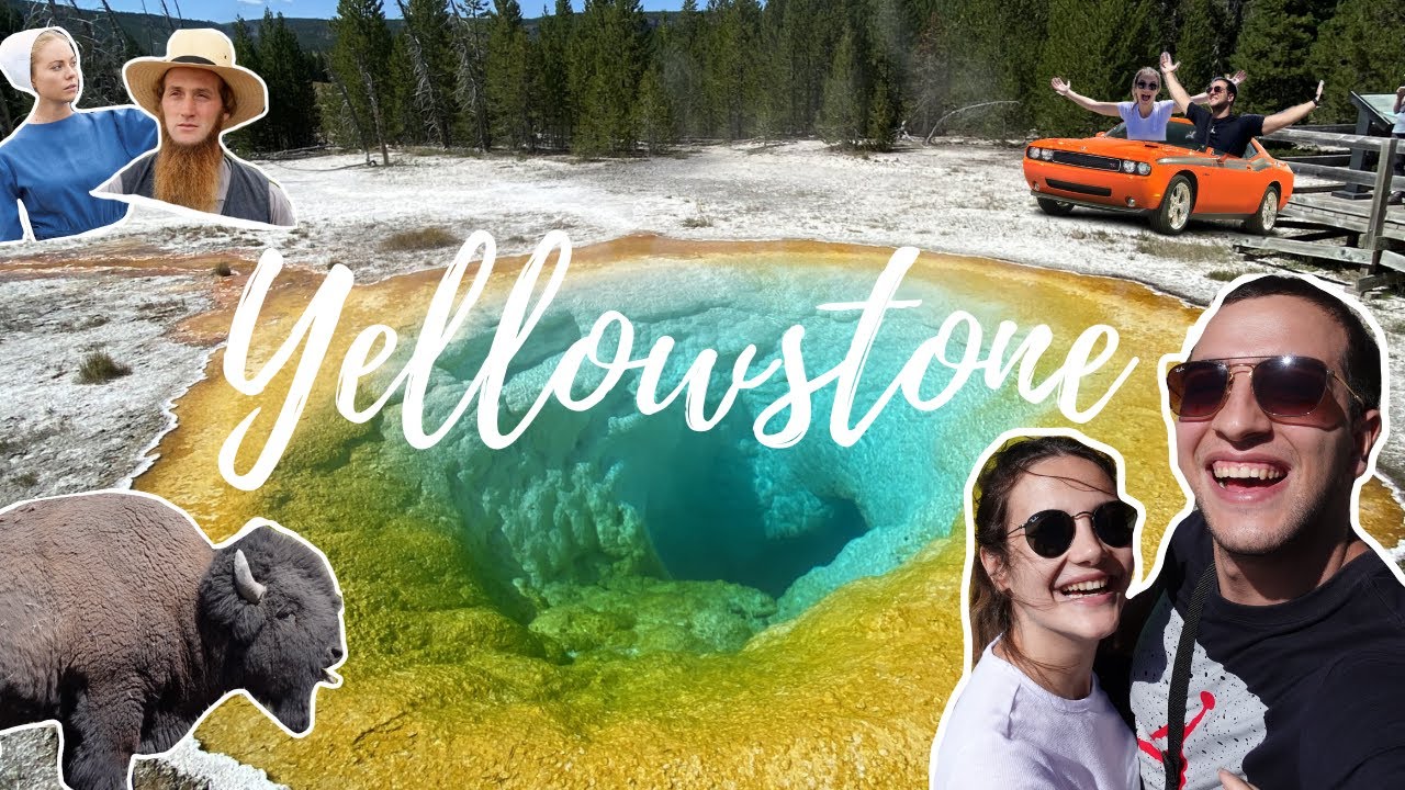 BİZONLARIN YANINA GİTTİK! | Yellowstone Yanardağı,Old Faithful, Grand Prismatic, Vahşi Doğa, Vlog #5