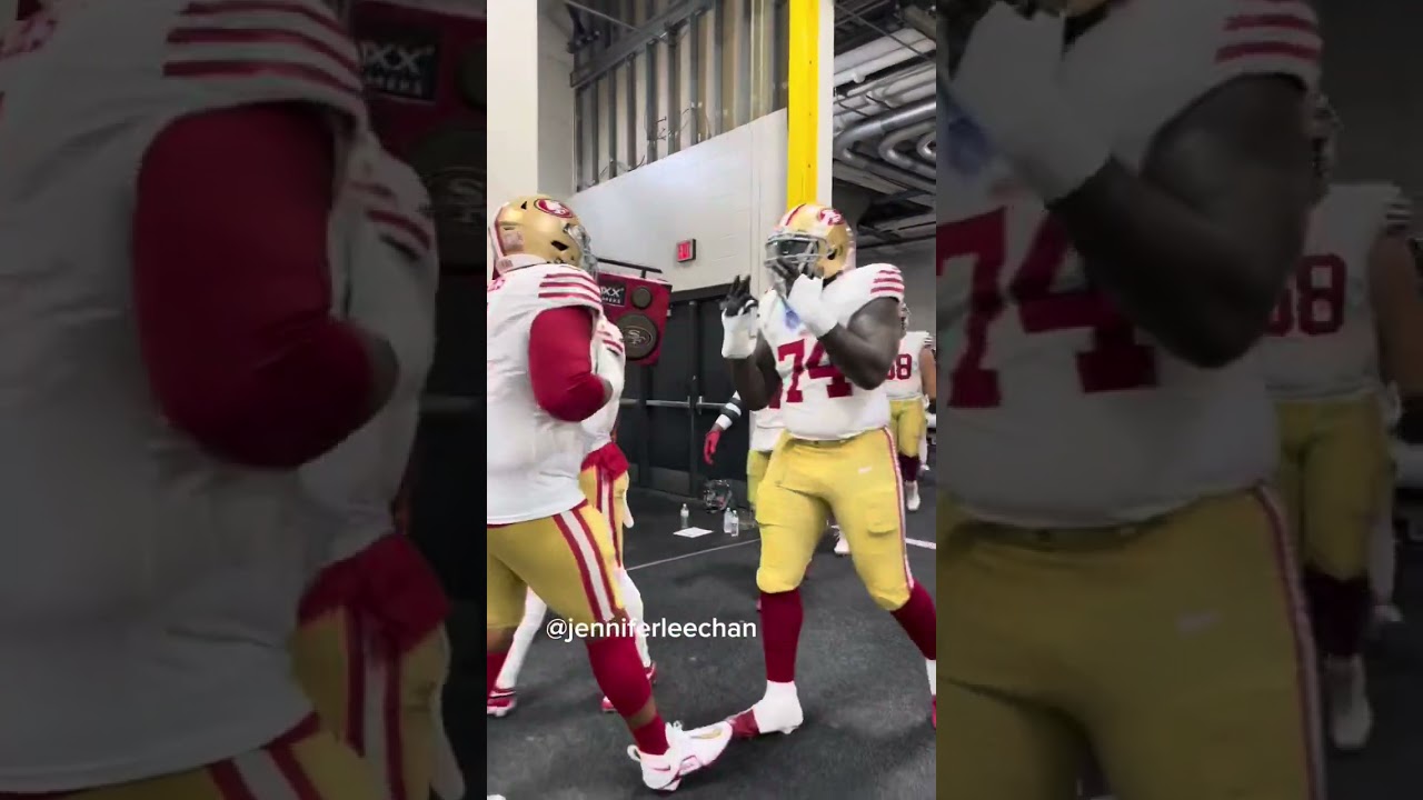 #49ers Week 1 Bumpboxx entrance in Pittsburgh