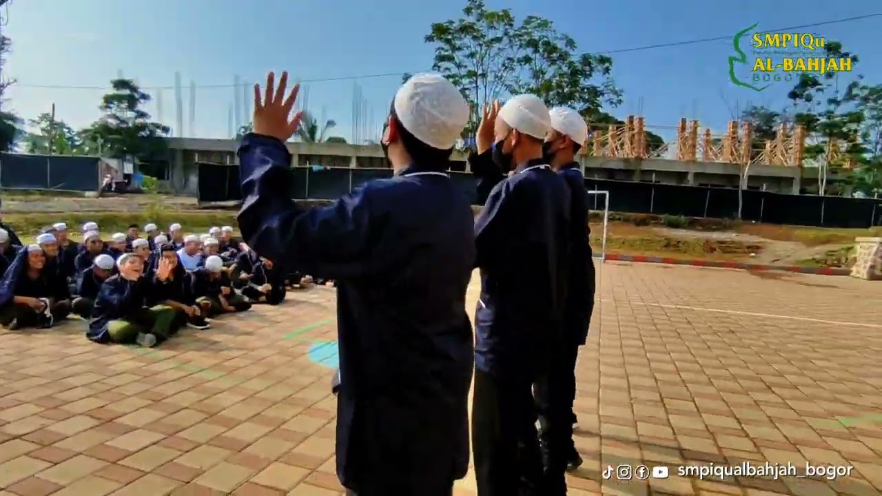 classmeeting seru smpiqu al bahjah bogor #albahjahbogor #pesantren #santrialbahjah