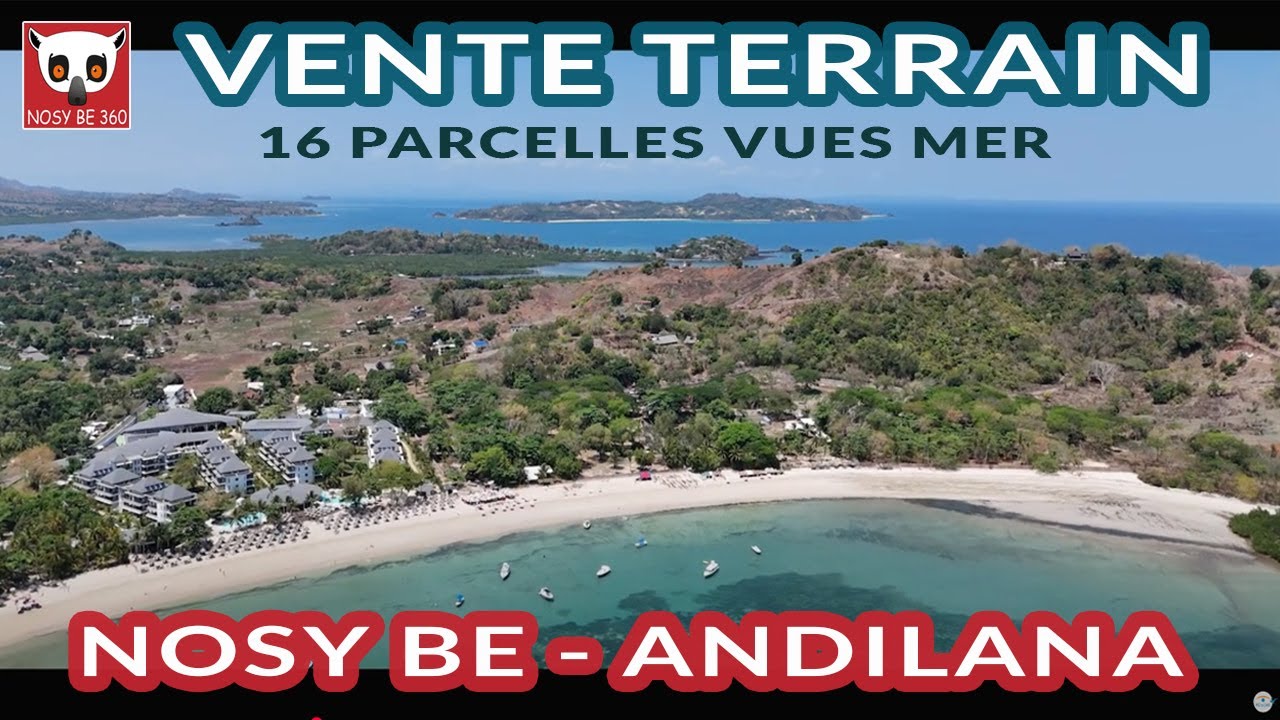 🏝️  Nosy Be - Parcelles à Vendre avec Vue Mer près d'Andilana | Opportunité d'Investissement