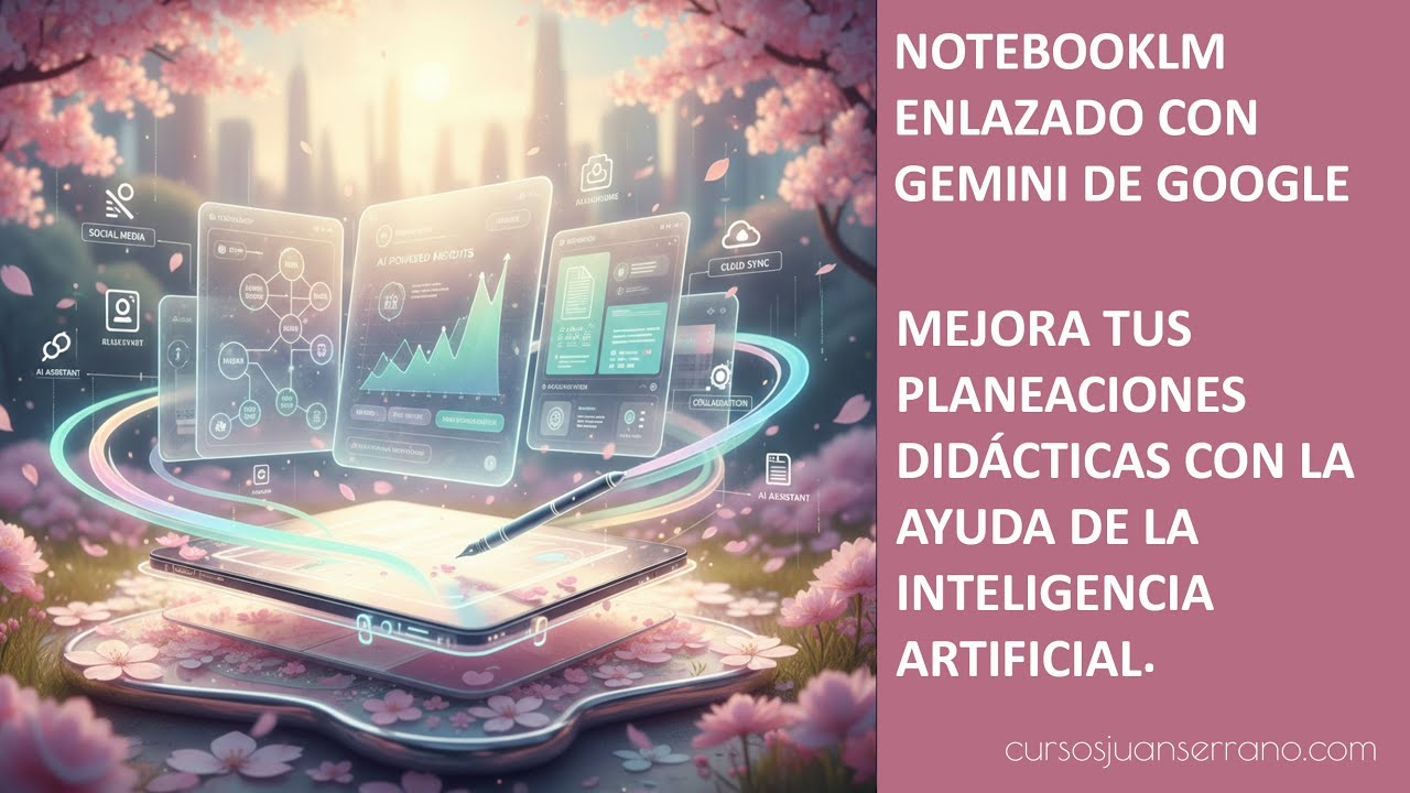 Planeación didáctica con IA para docentes. Enlace Gemini con NotebookLM para contenidos, PDA's y más
