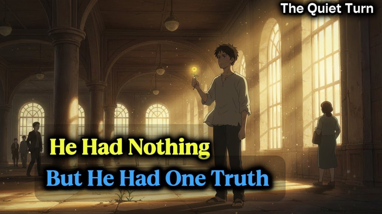 He Had Nothing. But He Had One Truth. | A Story That Will Change You