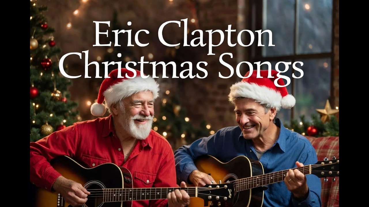 Eric Clapton Christmas Songs 🎶  Relaxing Blues G