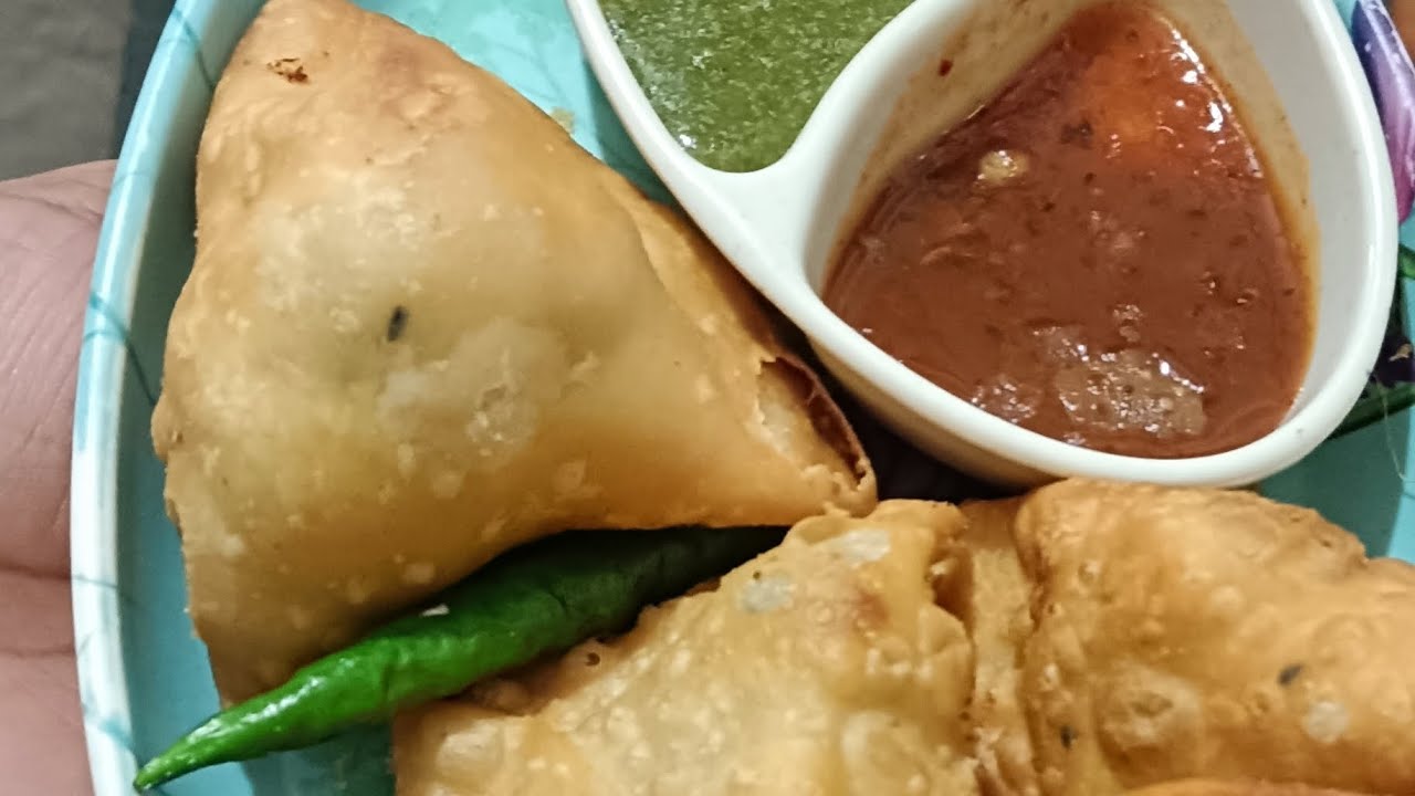 Crispy mini samosa# recipe 