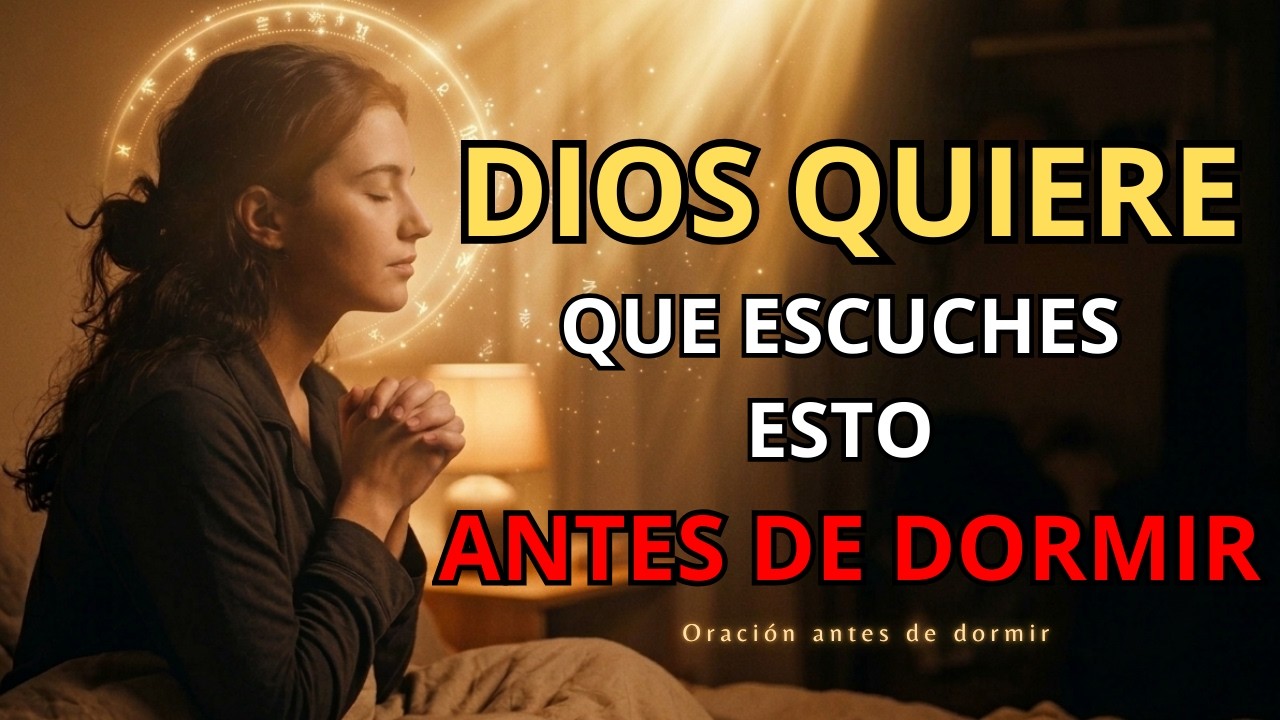DIOS QUIERE HABLARTE ESTA NOCHE… No Duermas Sin Escuchar Esta Oración